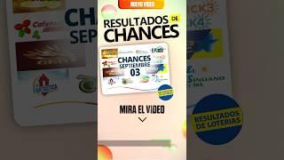Resultado Chances del 3 de Septiembre 2024 #shorts #resultado #chance