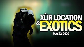 Xur Location & Exotics 5-22-20 / May 22, 2020 [Destiny 2]