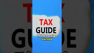 Taxes for Expats Part 2 Tax Exclusion Pub 54 #taxes #expats