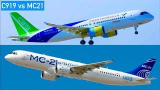 C919 vs MC21: Which NEWCOMER is BETTER?