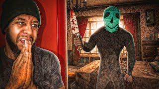 I’m Hiding… But He’s Right Outside My Door! (Terrifying Horror Game)