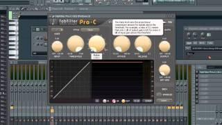 FL Studio Sidechain Compression - Using Fabfilter Pro-C