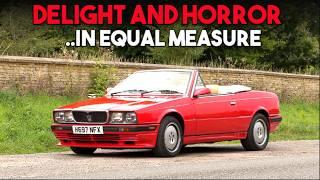 A Lesson In Maserati’s 80s Failure - Maserati Biturbo Spyder