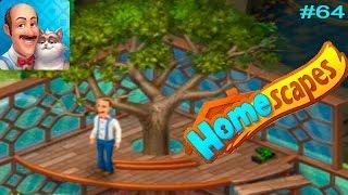 HomeScapes Дворецкий Остин #64 (уровни 367-372) Смотровая площадка на Дереве! Let's Play