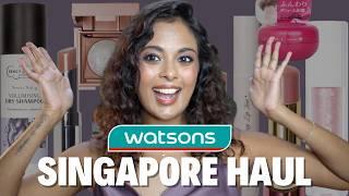 Watsons shopping Haul |  Cosmetics, skincare and drugstore products | singapore shopping haul