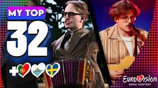 Eurovision 2025 | My Top 32 (So Far) +