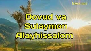 DOVUD VA SULAYMON ALAYHISSALOM