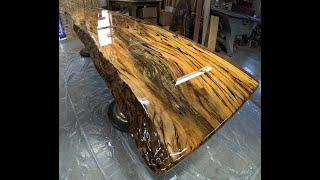 Spalted sycamore bar for Alex PT1 # 646