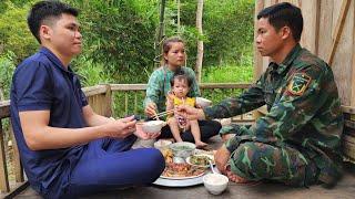 17 year old girl taking care of her child alone - harvesting okra to sell - husband angry with me ?