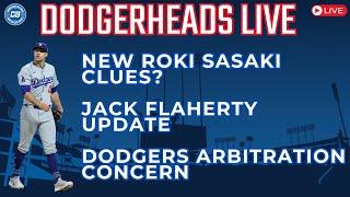 DodgerHeads Live: Roki Sasaki's timeline impacting Dodgers signings, Jack Flaherty update & more