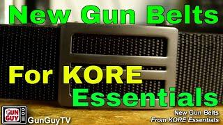 New Gun Belts From KORE Essentials