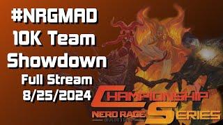 NRG Series 10K Team Showdown -  Full Stream | #NRGMAD