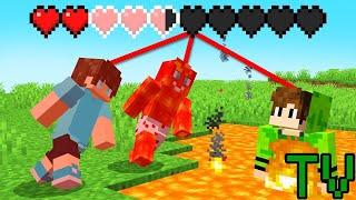 TEMOS CORAÇÕES COMPARTILHADOS NO MINECRAFT!