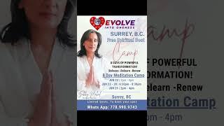 Free Spiritual BootCamp.  | SUKHY MAHAL JI |Evolve Into Oneness
