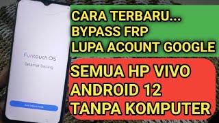 bypass frp acount google android 12 Vivo y12s ,y20 dengan cepat tanpa komputer