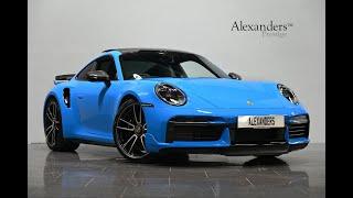 2021 (71) Porsche 911 Turbo S (992) in Shark Blue