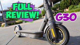 Ninebot MAX G30 | The HIGHEST RATED Electric Scooter on Amazon | Comprehensive Review