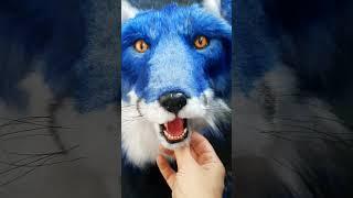 Blue Fox realistic toy (made to order)