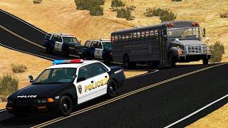 The Prison Bus Escape - BeamNG Drive