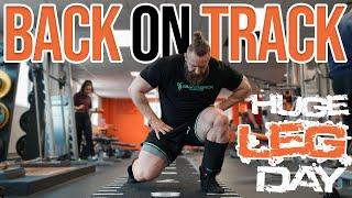 The Leg Day to End All Leg Days! | IFBB PRO Josh Maley | Illness & Injury - Not the Best Week!