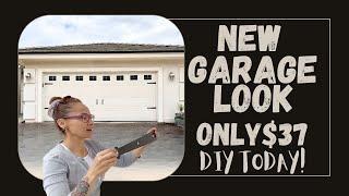 GARAGE DIY! Is your Garage ugly or sad looking? AMP it up for ONLY $37! #garage #magnets