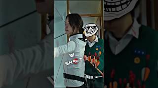 She blocked the Zombie ️ | All of us are dead edit | #edit  #shorts