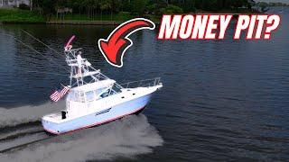 Boat Restoration SHOCKER! This is How Much It REALLY Costs To Restore A BOAT! 2000 Pursuit 3400