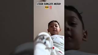 ABANG LEVIAN BERUBAH MENJADI RANGERS MERAH ⁉️ #leslar