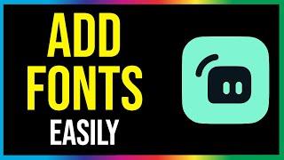 How to Add Fonts to Streamlabs OBS (2024)