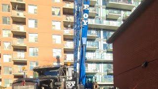 Idkwtfidh is live! Crane hoisting a generator