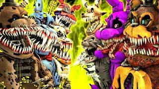 SFM/FNAF - Twisted Vs Nightmare VR