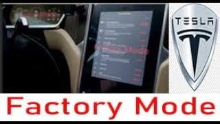 Ремонт Тесла . Выход из Factory Mode Tesla