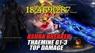 1610 Asura BREAKER Thaemine Gate 1-3 Top Damage (%22) | Lost Ark: PvE 로스트아크