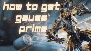 Warframe: How to Get Gauss Prime - Ultimate Relic Farming Guide!