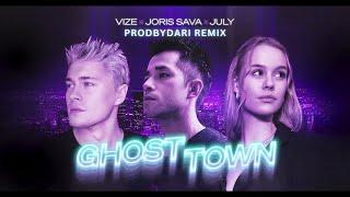 VIZE, Joris Sava, July - Ghost Town (prodByDari REMIX) (VISUALIZER)