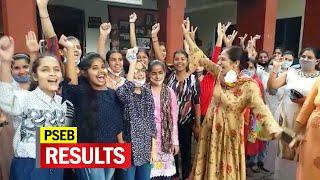 Students of government schools celebrate 12th class result of PSEB in Jalandhar