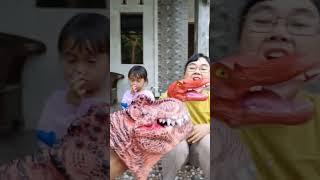 Dino emak galak deh  #funny #shorts