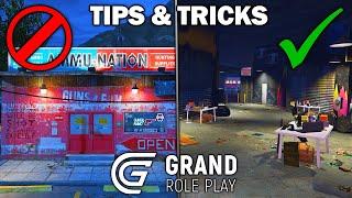 Grand RP: Tips & Tricks Everyone Needs To Know! | Easy & Fast Money In Grand RP | GTA 5 RP