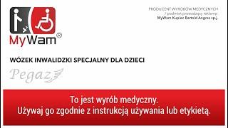 PEGAZ - special needs stroller for children / PEGAZ - wózek inwalidzki spacerowy dla dzieci