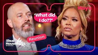 Chris confronts Gizelle on her declarations | Season 7 | Real Housewives of Potomac