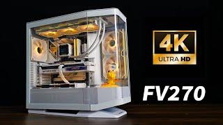 COUGAR FV270 Full White RTX 4070 Super Build