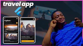 Flutter Travel App UI Built from Scratch
