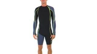 Under Armour Men's Greyton L/S Compression Suit | SwimOutlet.com