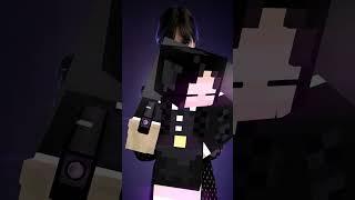 WEDNESDAY addams family - Error #memes #netflix MINECRAFT #shorts