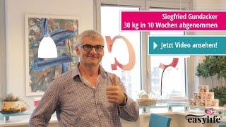 Erfolgreich abgenommen: Siegfried Gundacker berichtet über seine easylife Erfahrungen.