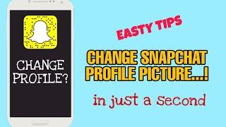 How to change Snapchat profile picture 2024