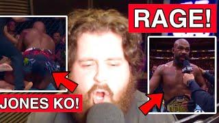 RAGE! The MMA Guru REACTS To Jon Jones KNOCKING OUT Stipe Miocic At UFC 309!