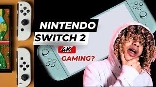 Nintendo Switch 2 Launch Leaks | 4K Gaming, Backwards Compatibility, and More Battery Life?