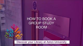 How to Book a Group Study Room