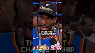 SGA Just Led OKC to Their FIRST NBA Championship  GOAT
